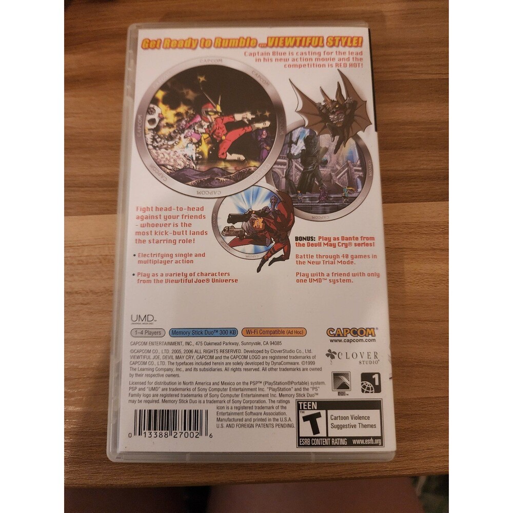 Viewtiful Joe Red Hot Rumble For PSP - Picture 2 of 5